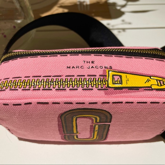 The Marc Jacobs canvas snapshot shoulder bag - Picture 5 of 6